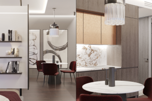 3D-визуализация квартиры-студии