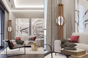 3D-визуализация квартиры-студии