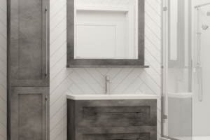 Визуализация мебели для ванной