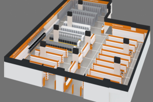 3D-план магазина