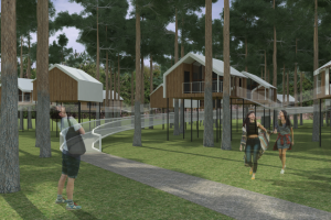 Концепт-проект лагерного домика