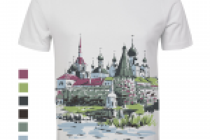 Принт на майку "Соловки"