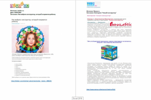 Отчет по продвижению конструктора Fanklastik