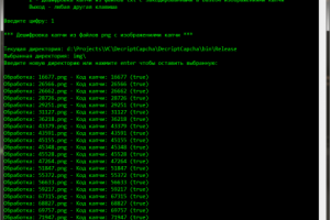 Дешифровка капчи