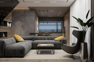 Дизайн интерьера дома 250 м2 в Клину