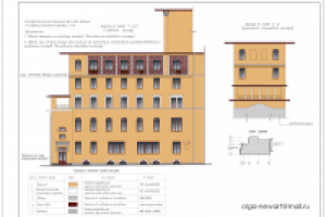 Проект колористические решения