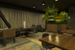 Визуализация Лаунж-зоны