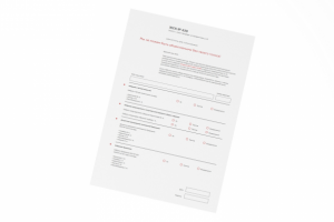 Бюллетень для голосования ЖСК