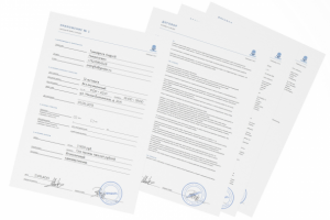 Форма абонемента и договор в фитнес-клубе