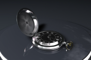 Старинные часы Молния