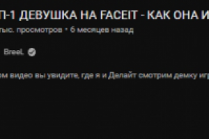 Известный ютубер BreeL