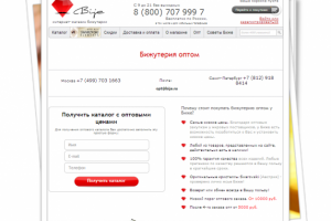 Продвижение сайта: по продаже бижутерии оптом