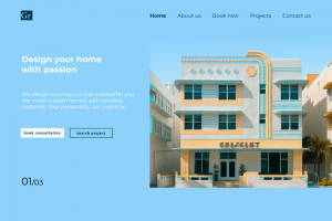 Сайт компании по строительству архитектурных зданий