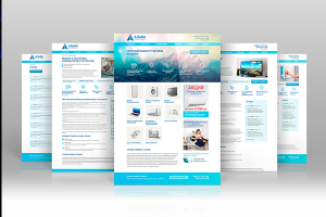 Сайт для компании Альфа