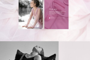 Дизайн минималистичной инфографики для бального платья