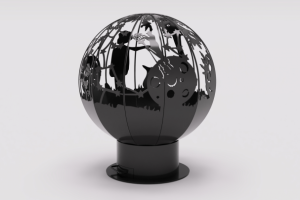 Костровая сфера, листовой металл