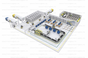 виды различных помещений для крупной компании