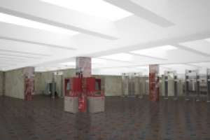 Станция метро Комсомольская