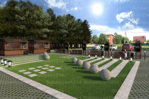 Парк в г. Зарайске (Беспятовская роща)