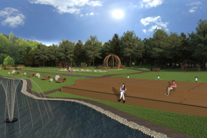 Парк в г. Зарайске (Беспятовская роща)