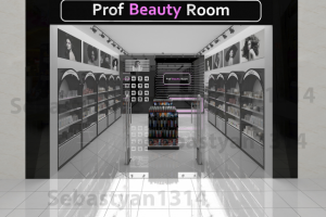 Магазин проф. косметики (дизайн и визуализация+фирм стиль)