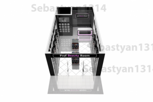 Магазин проф. косметики (дизайн и визуализация+фирм стиль)