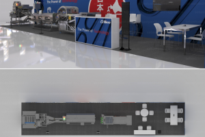 Стенд японцам для американской выставки