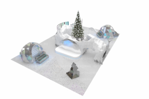 Елка 2020 ТЦ Метрополис