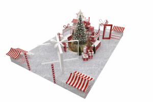 Елка 2020 ТЦ Метрополис