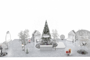 Елка 2020 ТЦ Метрополис