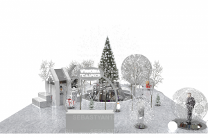 Елка 2020 ТЦ Метрополис