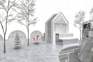 Елка 2020 ТЦ Метрополис