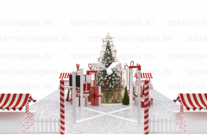 Елка 2020 ТЦ Метрополис