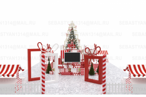 Елка 2020 ТЦ Метрополис