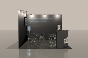 стенд для компании теле