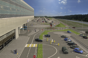 Аэропорт Шереметьево (день)