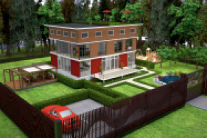 создание дома из контейнеров