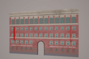 фасад здания для игры