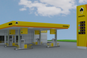 АЗС (3D модель)