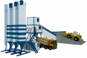 бетонный завод (промдизайн)