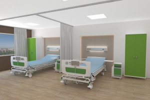 моделирование мед оборудования в интерьере