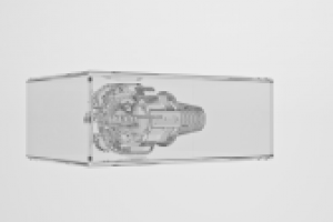 флешка стекло  (нефтяной бур)