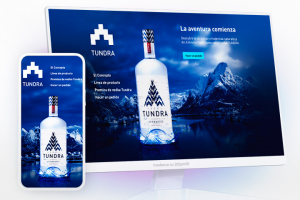 Промо сайт для испанского рынка