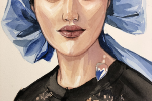 Девушка с Бантом