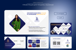 Презентация для продаж обучения
