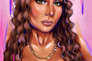 Портрет в стиле масло