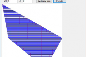 Расстановка линий на прямоугольниках