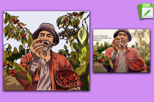 Создание векторной иллюстрации по фото