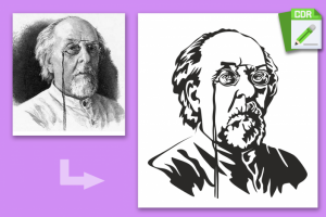 Вектор по лазерную резку