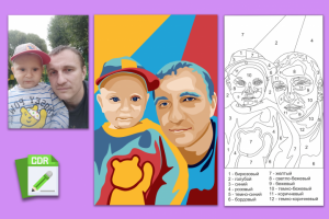 Создание портрета по ТЗ и референсам